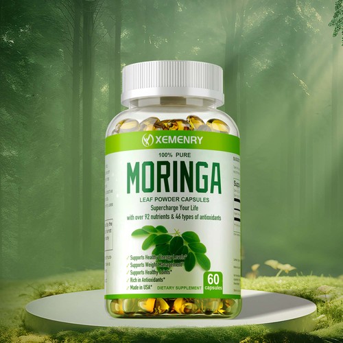 Moringa capsules 1000mg - capsules,