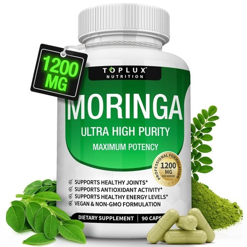 Moringa capsules 1200mg pure - moringa,