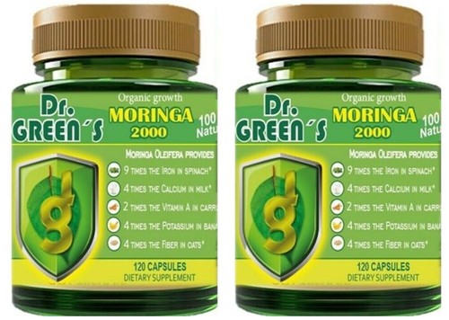 Moringa oleifera 240 capsules - moringa,