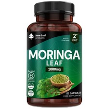 Moringa Leaf Capsules - High